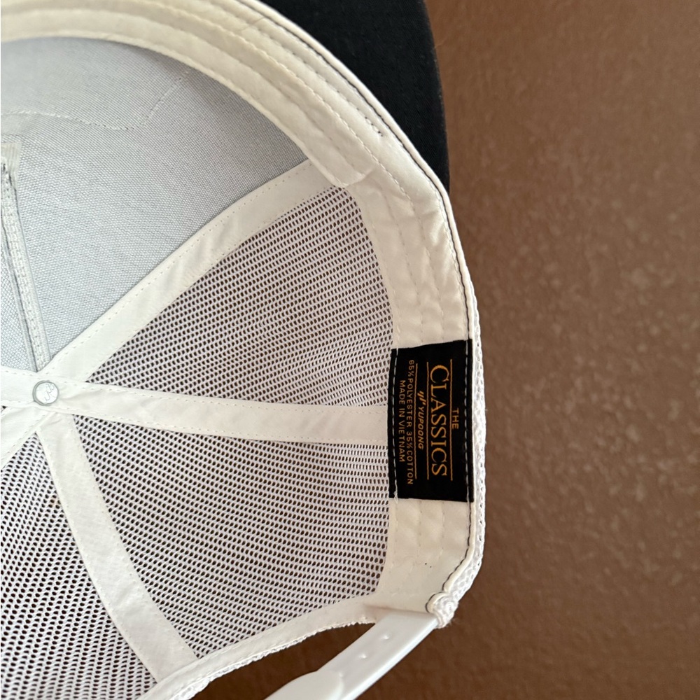 Lazy One Black And White Bull Patch Hat - image 4